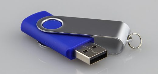 How do I secure my computer with a USB key?