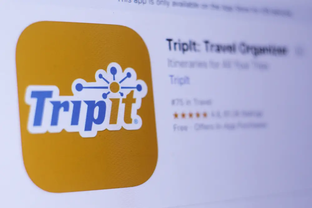 What does the TripIt app do?