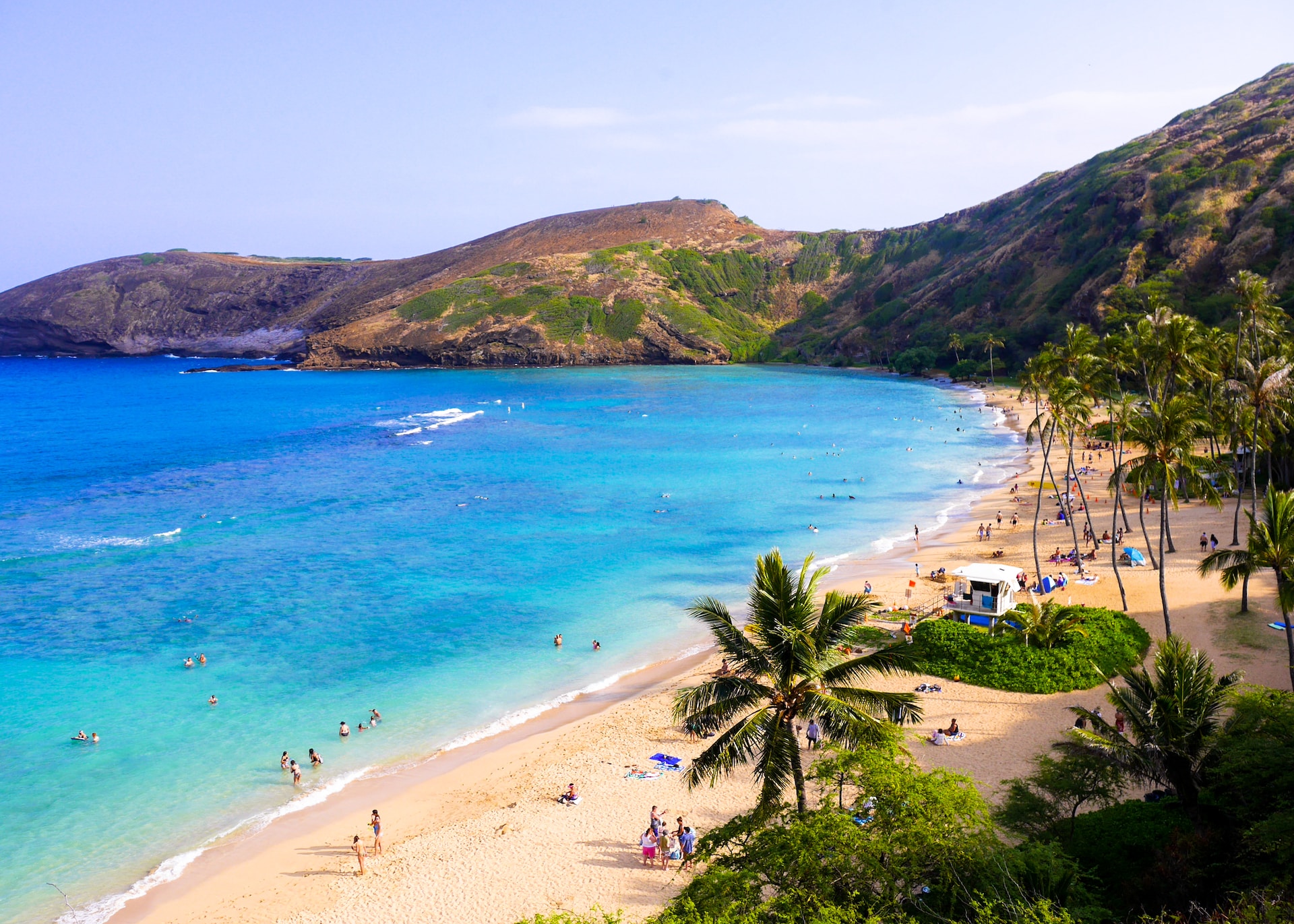 What is the top five beaches in the United States?