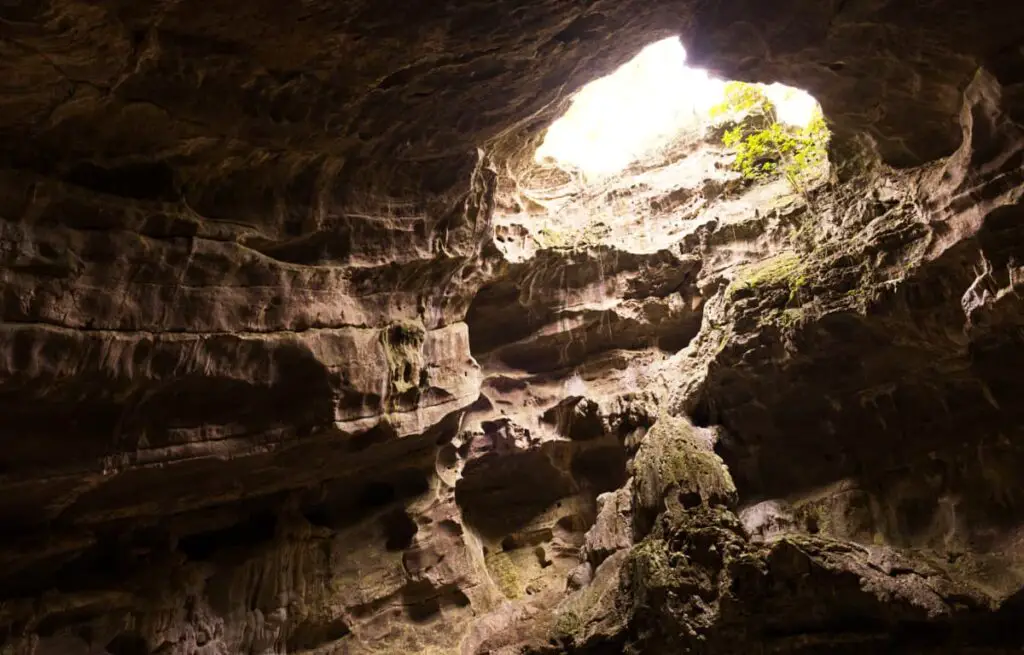 How deep is the Cave of Swallows in Mexico?